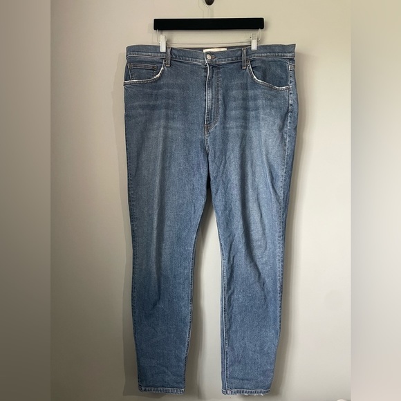 Reformation SKINNY & High rise jeans medium wash plus size 18 - Picture 3 of 13